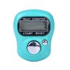 10 PCS Plastic Finger Counter Manual Ring Style Mini Electronic Counter, Random Colour Delivery