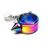 2 PCS Stainless Steel Self-Defense Ring Outdoor EDC Personal Protection Tool