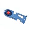 8 In 1 Stainless Steel Multi-Function Tool Card Camping Survival Card With Light