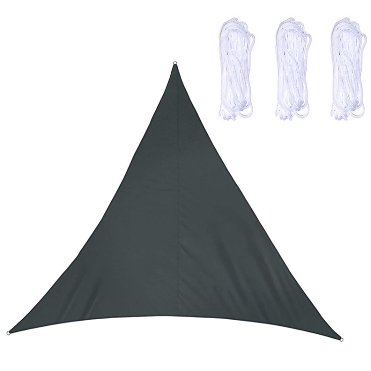 Triangle Outdoor Garden Sunshade Sail Waterproof Anti-UV Canopy, Size: 5m x 5m x 5m