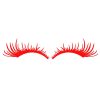 1pair Car Big Lamp Eyebrow Sticker Sexy Eye Eyelash Car Sticker