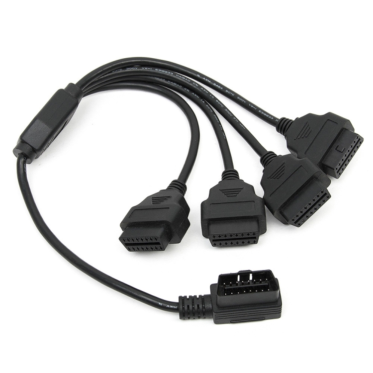 C-MD-4EW 0.5m 16 Pin OBD2 1 for 4 Connection Line
