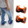 1 Pair Children Roller Skates Accessories Adjustable Three-color Luminous Wheel