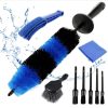 Car Wash Detail Brush Short Shank Tire Brush