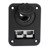Andersen Panel Large Current Plug With 12V Cigarette Lighter Panel Combination