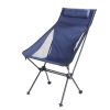 Outdoor Camping Aluminum Alloy Portable Folding Beach Chair