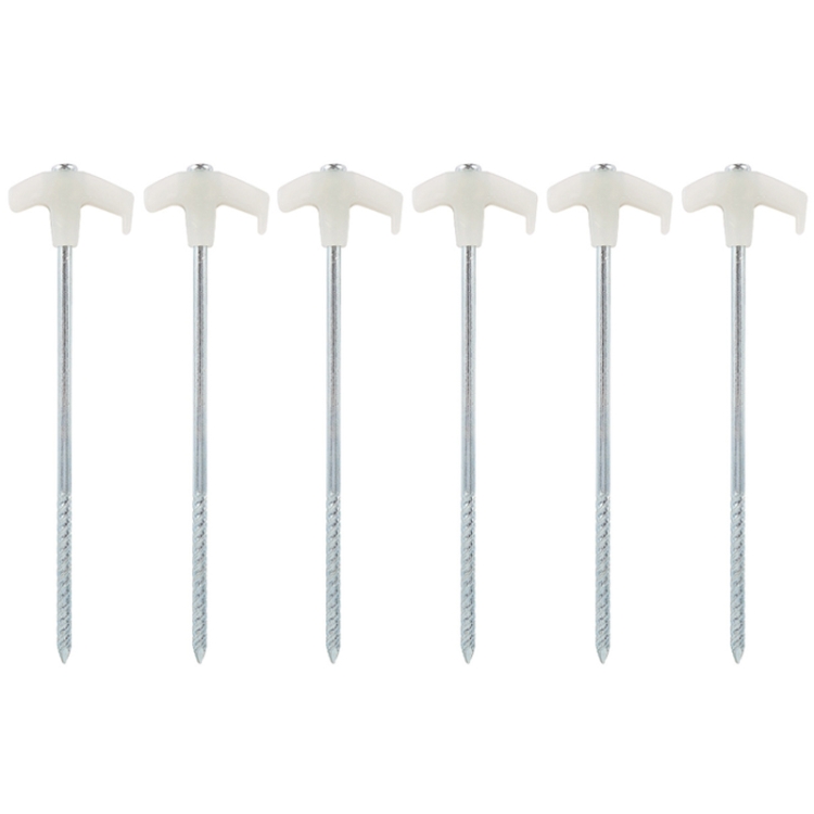 6 PCS Outdoor Camping Tent Luminous Nails