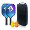 BATON Indoor And Outdoor Sports Pick Racket Set With Balls, Random Color Delivery