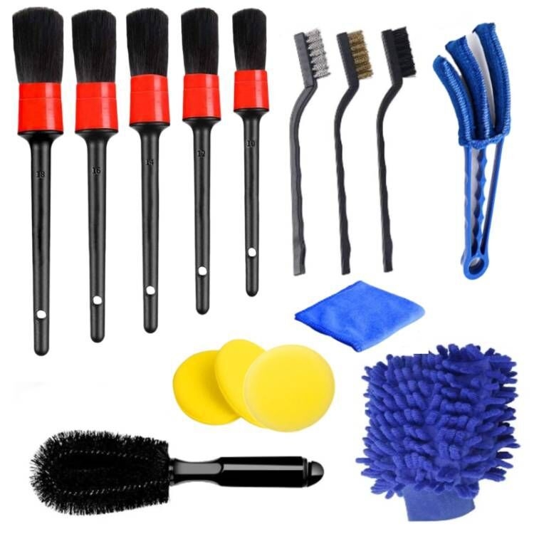 Car Cleaning Brush Wax Sponge Car Wash Tool Brush