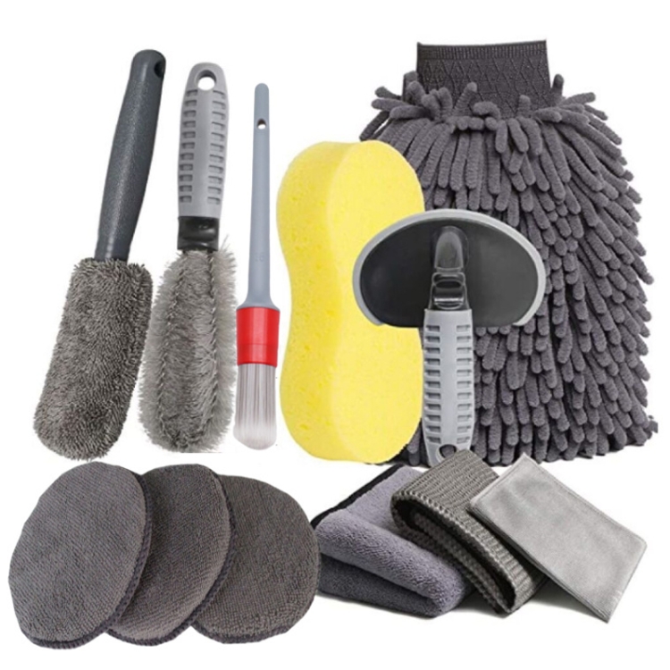 Car Wash Tool Brush Car Tires Brush Double Strand Wheel Brush