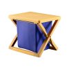 Multipurpose Portable Folding Toilet with Cover Outdoor Travel Emergency Toilet