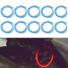 10PCS Motorcycle Modification Oil Pipe Rubber Gasoline Pipe, Length: 1m
