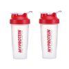 2 PCS YZ025 600ml Multifunctional Transparent Water Cup