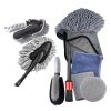Car Waterproof Gloves Tire Gap Cleaning Brush Car Wash Set