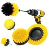6 PCS / Set Kitchen Bathroom Car Tire Floor Crevice Clean Diamond Brush