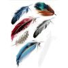 5 Sets Car 3D Feather Body Sticker Scratch Blocking Sticker