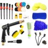 Car Wash Water Sprayer Tool Details Clean Brush Air Outlet Brush Set