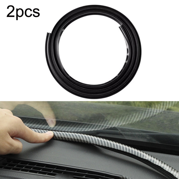 Car Elastomer Seal Rubber Strip Instrument Panel Leakproof Dustproof Soundproof Universal