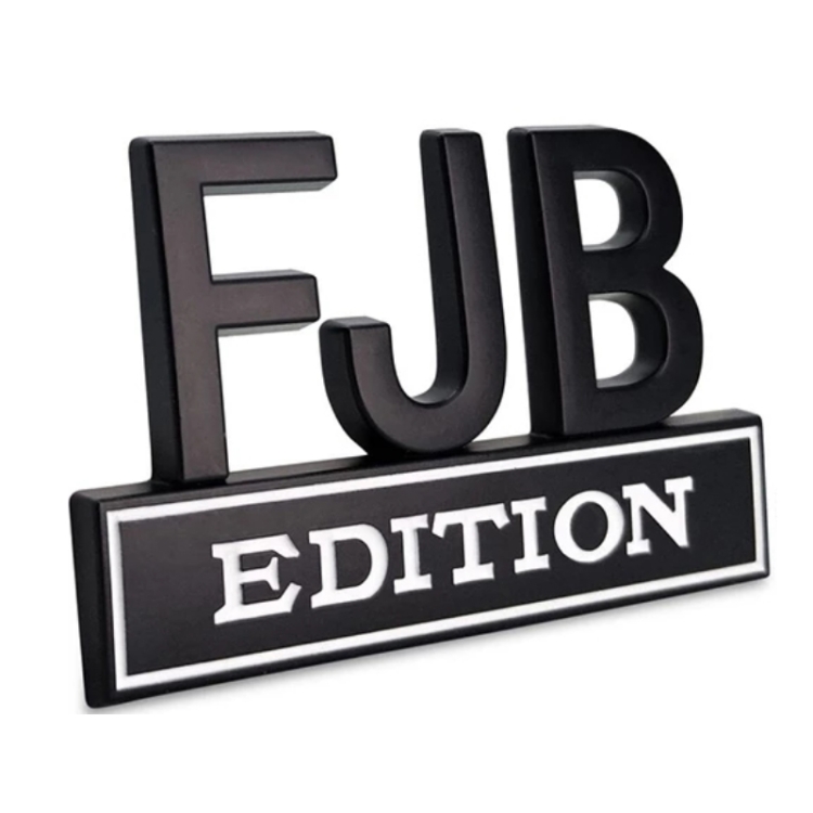 5pcs Car Body Rear Modification Plate Label