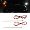 Car Rearview Mirror Decoration LED Streamer Turn Signal, Length：
