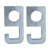 2pcs Motorcycle Type 69 Aluminum Alloy Multifunctional Helmet Hook