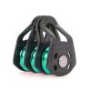 XINDA  Outdoor Three Pulley Cableway Crosses Rock Climbing Hoisting Ball Bearing