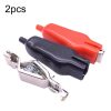 2pcs 20A 75mm High Current All-Inclusive Spring Alligator Clip