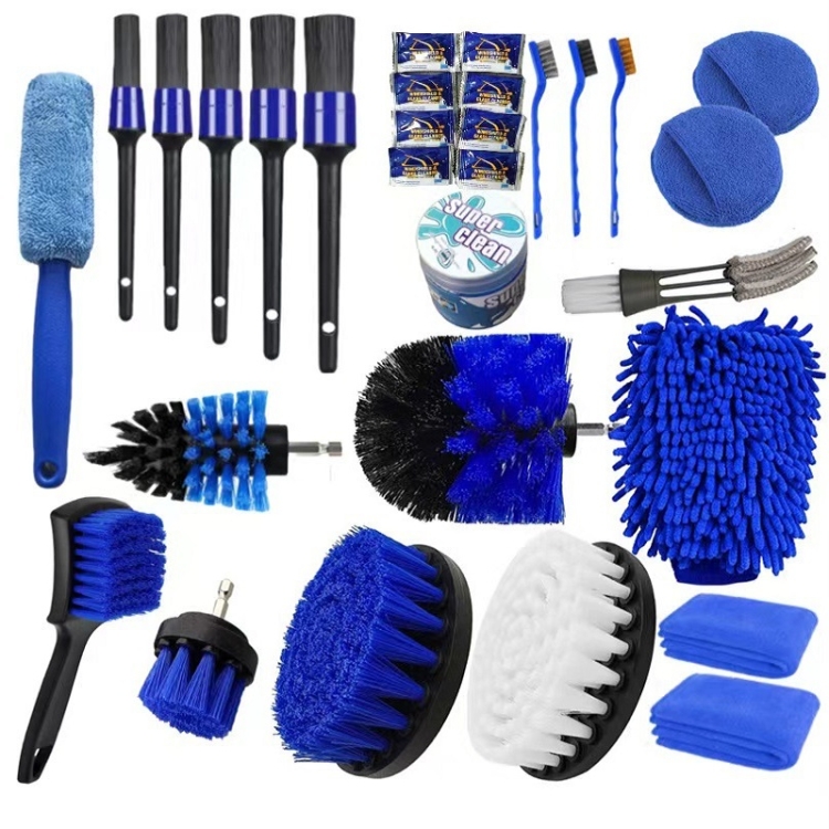 Car Wash Waterproof Gloves Wheel Hub Cleaning Brush