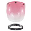 Motorcycle Helmet Three-Button Windproof Lens With Bracket
