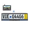 Solar Integrated License Plate Frame Vehicle Camera Wireless Reversing Display
