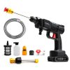 HILDA 21V High Pressure Water Torch Lithium Car Washer Plastic Package