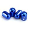 4pcs/set Aluminium Alloy Auto American Style Tyre Capsule Valve Cap