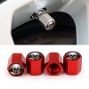4pcs/set Skull Metal Car Tire Universal Modified Aluminum Alloy Valve Cap
