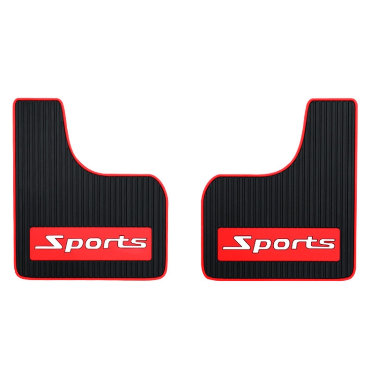 2pcs Car Tire Mud Flap Modification Plastic Anti-Splash Mud Flap