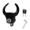 Bullhead Helmet Lock Hooks Front Universal No-Punch Motorcycle Bike Storage Hook