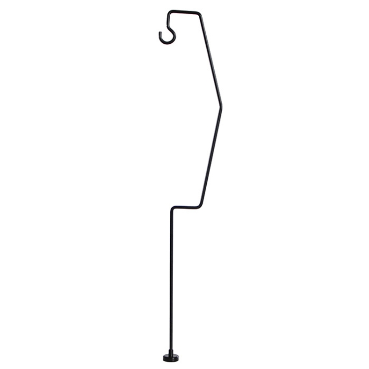 Outdoor Camping Desk Lamp Frame Retro Iron Art Camp Lamp Hanging Shelf Desktop Magnet Light Pole