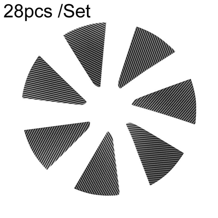 28pcs /Set For Tesla Model 3 Tire Sticker Modification Protective Film