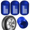 4pcs /Set Car Tire Capsule Aluminum Alloy Screw Dustproof Valves