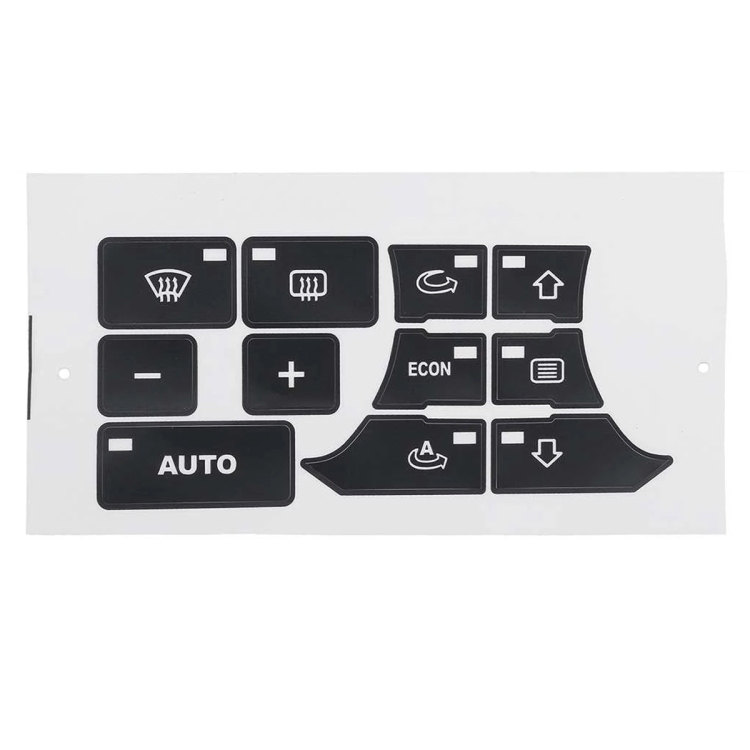 For Audi A3 Air Conditioning Panel Repair Sticker