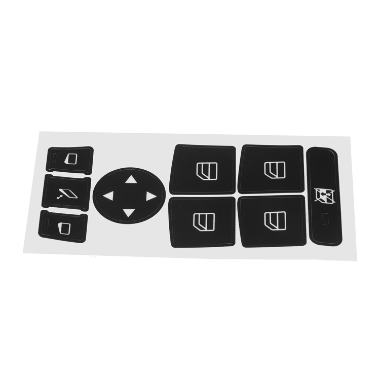 For Mercedes-Benz 2007-2014 Window Control Switch Button Repair Sticker