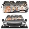 Printed Car Sun Protection Heat Insulation Sunshade