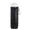 600ml Food Class Silicone Folding Outdoor Water Cup Portable Cycling Water Bottle