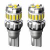 2pcs T10 3030+4014 18LED Constant Current Decoder Indicator Light Reversing Light