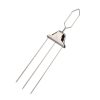 Stainless Steel BBQ Skewers Semi-Automatic Barbecue Fork