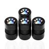 4pcs /Set Bear Claw Car Tire Modification Valve Protective Cap