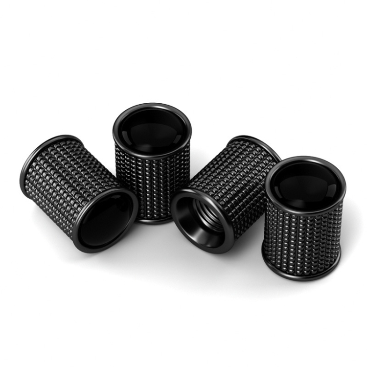 4pcs /Set Zinc Alloy Car Tire Modified Valve Cap