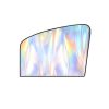 Colorful Titanium Silver Magnetic Car Sun Protection Sunshade Curtain