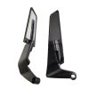 1pair Motorcycle Modification Accessories Invisible Wing Mirror Motorcycle Universal Adjustable Rearview Mirror