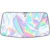 Car Front Windshield Sunshade Colorful Laser Heat Insulation Sunscreen Sunshade Umbrella