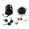 For Kawasaki ZX-6R/Z1000 Lock Ignition Fuel Tank Cap Set